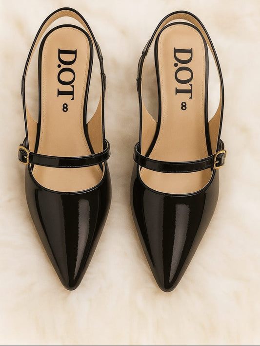 Black - Kitten Heels