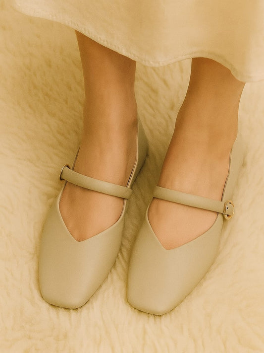 Beige Pumps