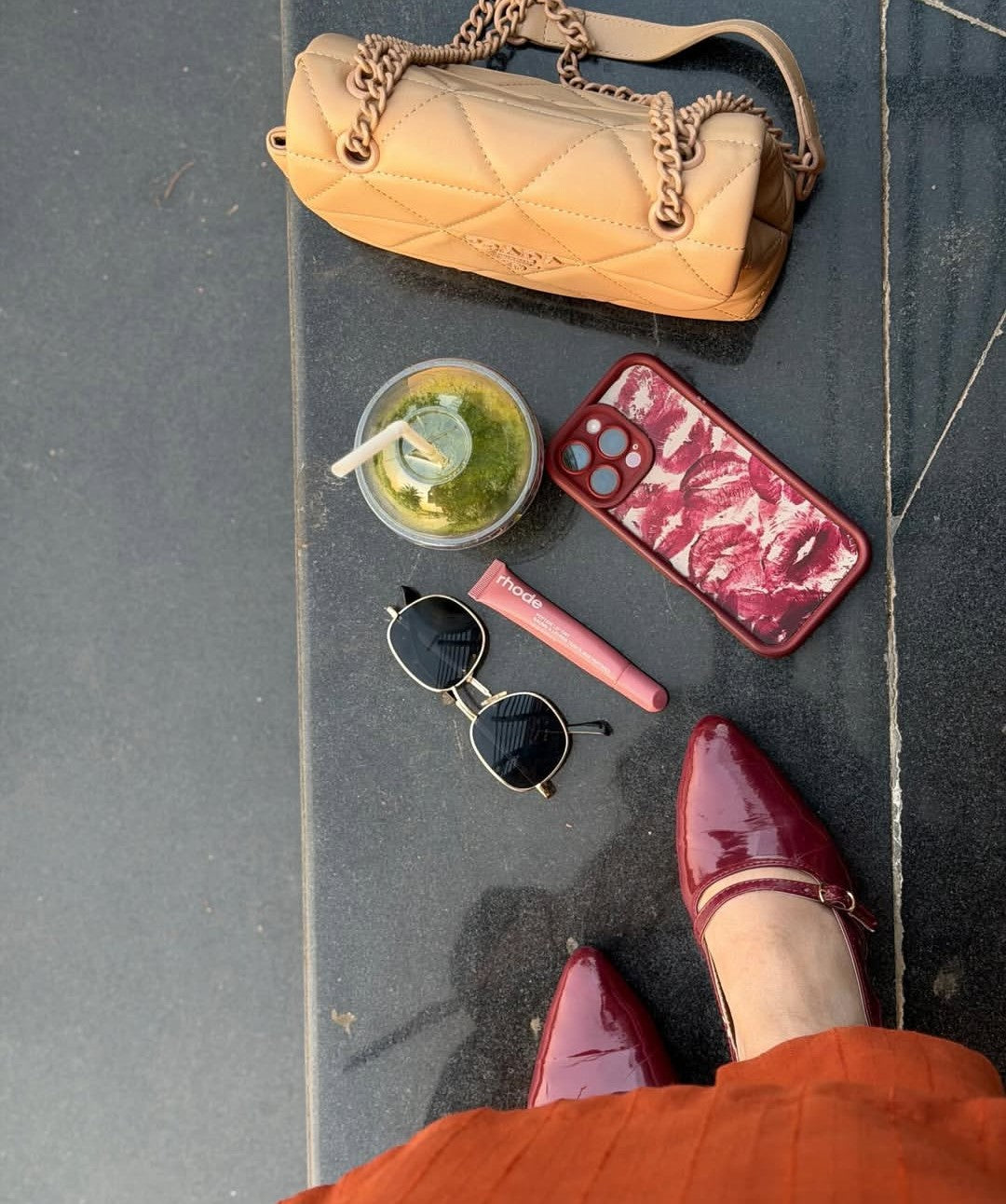 Cherry Red - Kitten Heels